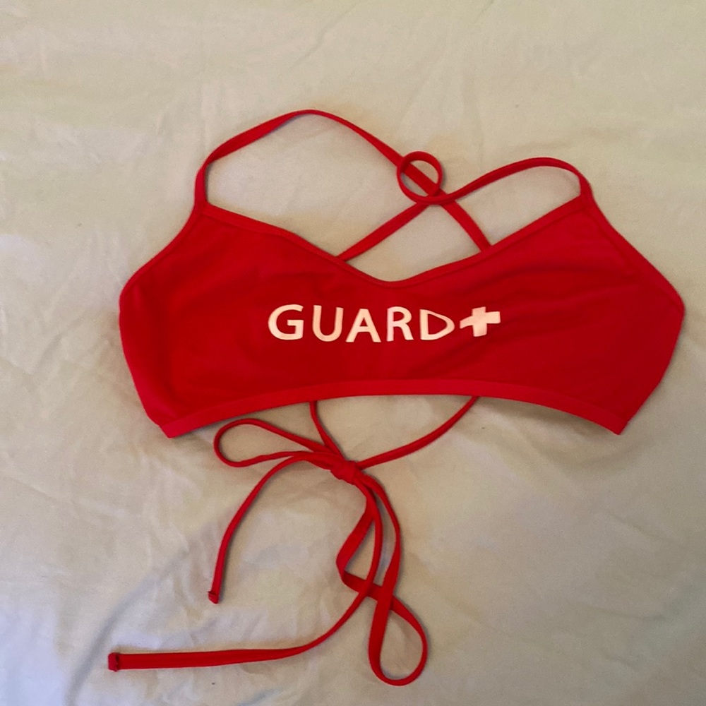 RED LIFEGUARD GRAYSON TOP XXL/D